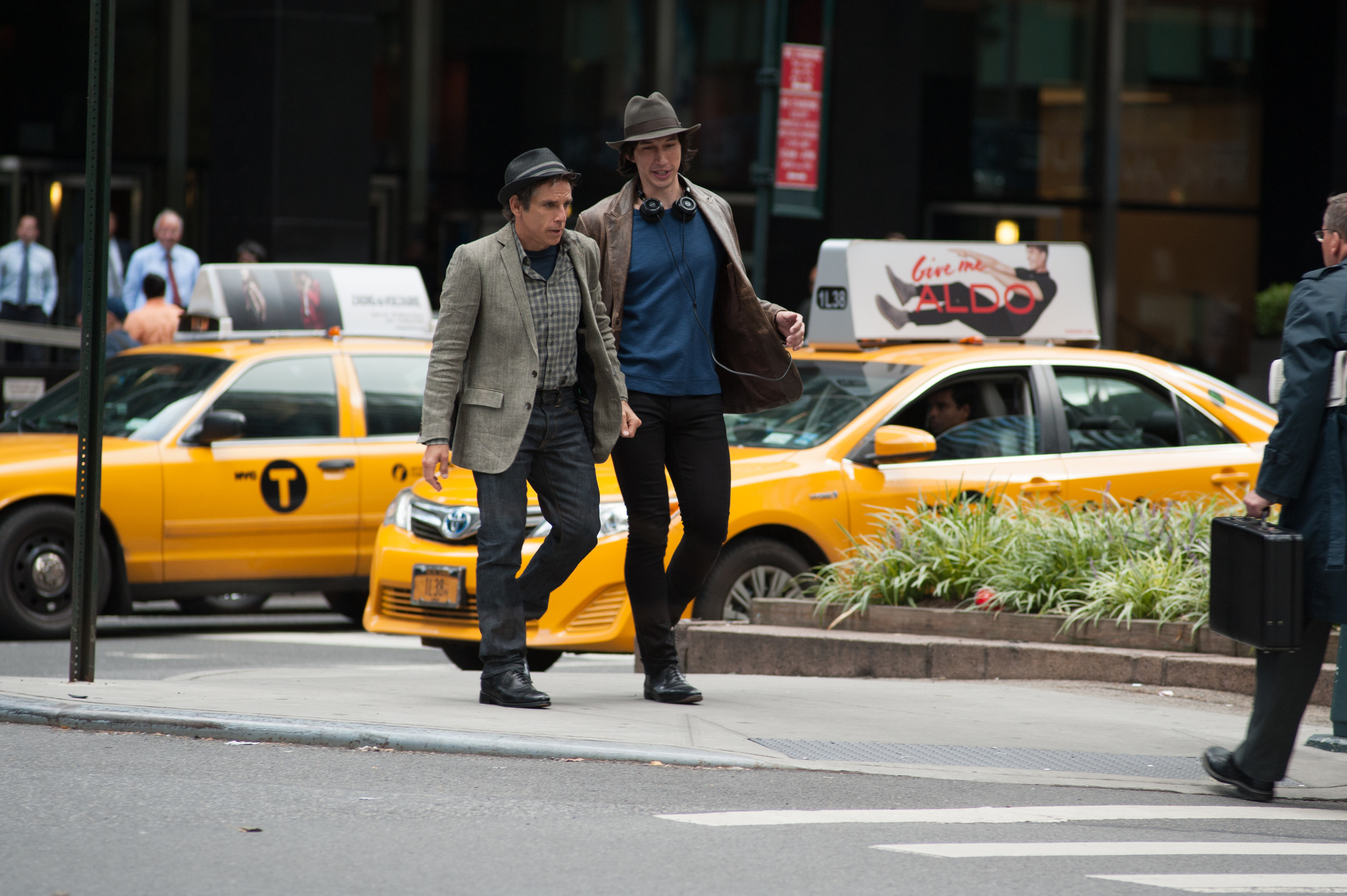 Still of Ben Stiller and Adam Driver in While We're Young (2014)