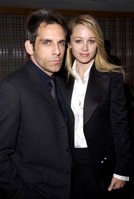 Ben Stiller and Christine Taylor at event of The Royal Tenenbaums (2001)