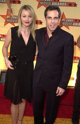 Ben Stiller and Christine Taylor