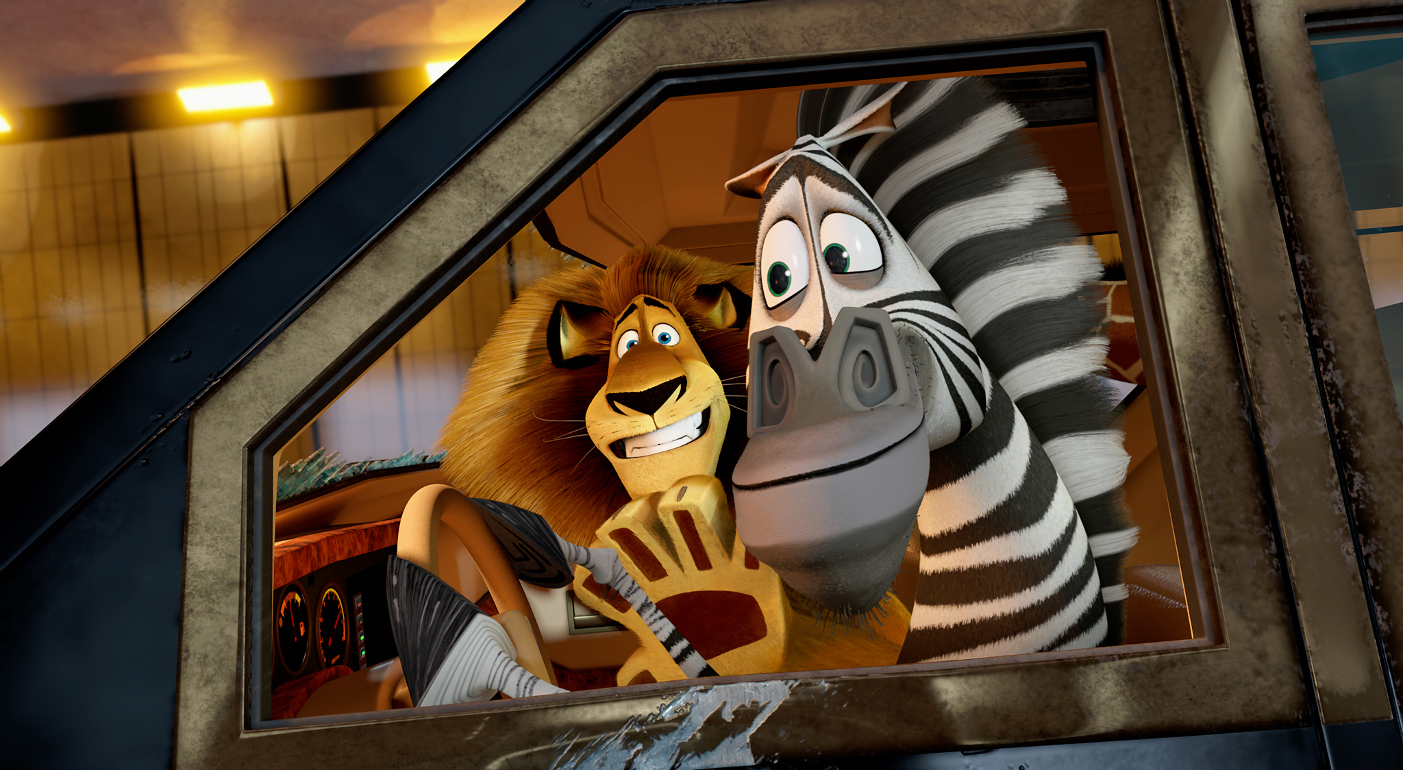 Still of Ben Stiller in Madagaskaras 3 (2012)