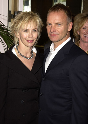 Sting and Trudie Styler