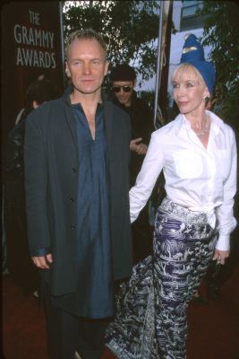 Sting and Trudie Styler