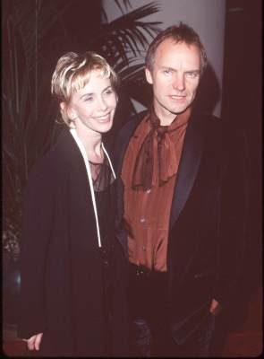 Sting and Trudie Styler