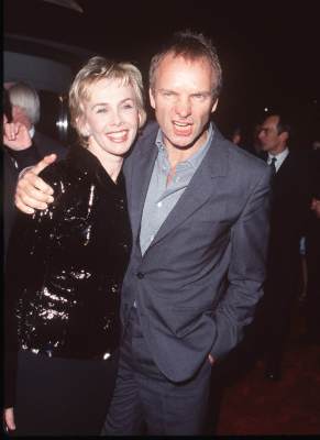 Sting and Trudie Styler at event of Lok, stok arba sauk (1998)