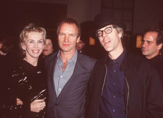 Sting, Stewart Copeland and Trudie Styler at event of Lok, stok arba sauk (1998)