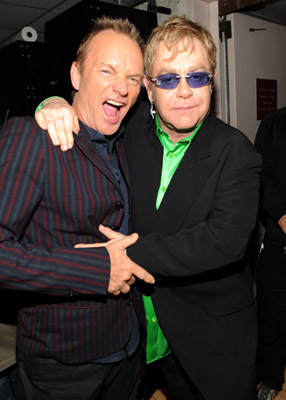 Sting and Elton John