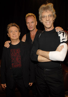 Sting, Stewart Copeland and Andy Summers