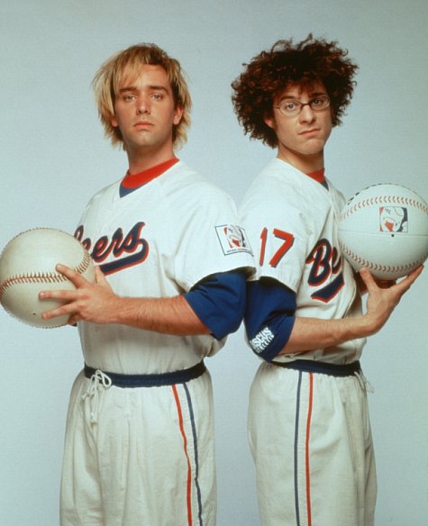 Matt Stone and Trey Parker in BASEketball (1998)