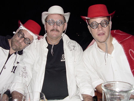 The farsided cowboys of Brothers Grimm - (right to left) Peter Stormare, Stephen Bridgewater & Matt Damon