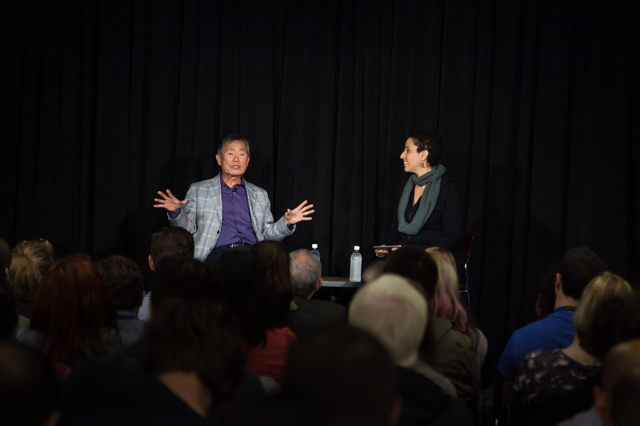 Still of George Takei and Melanie McFarland in IMDb: What to Watch (2013)