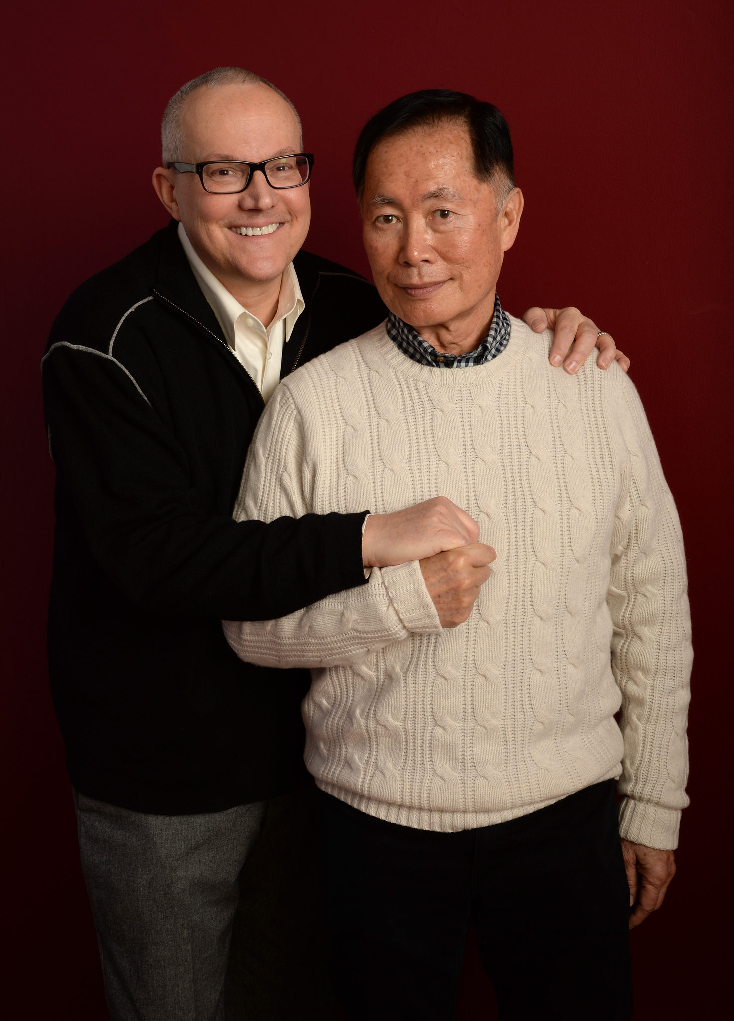 George Takei and Brad Takei at event of To Be Takei (2014)