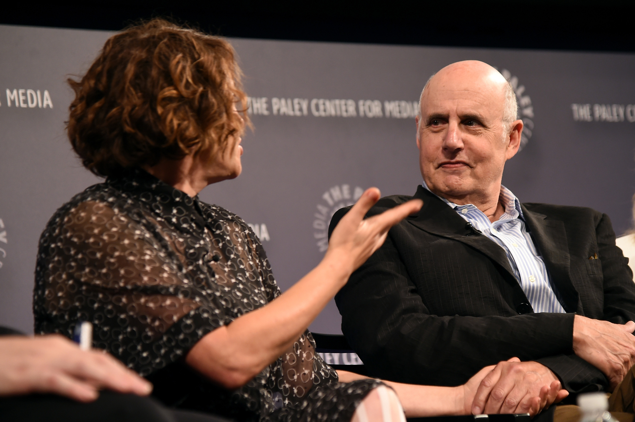 Jeffrey Tambor and Jill Soloway at event of Transparent (2014)