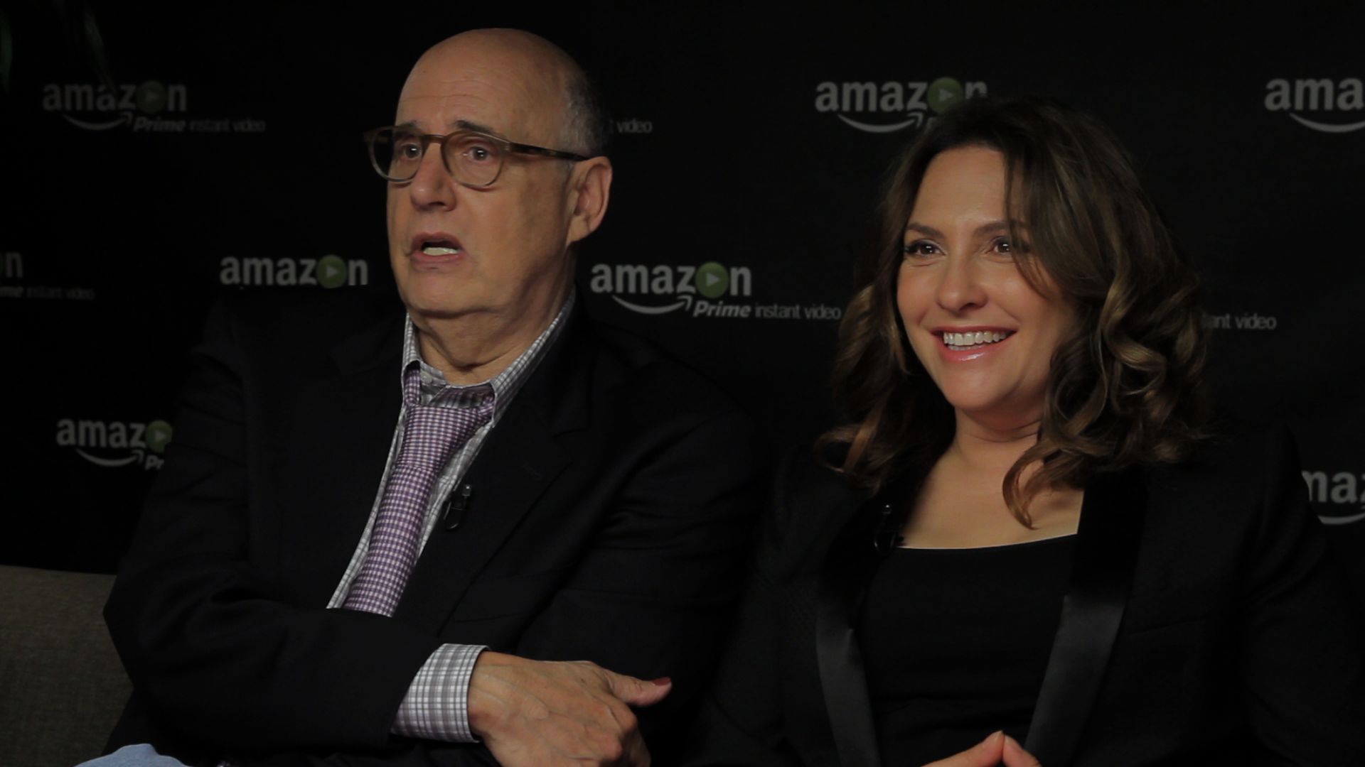 Still of Jeffrey Tambor and Jill Soloway in IMDb: What to Watch (2013)