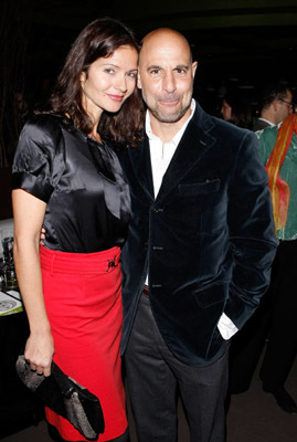 Stanley Tucci and Jill Hennessy
