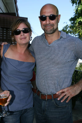 Stanley Tucci and Maura Tierney at event of Ligonines priimamasis (1994)