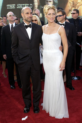 Stanley Tucci and Edie Falco