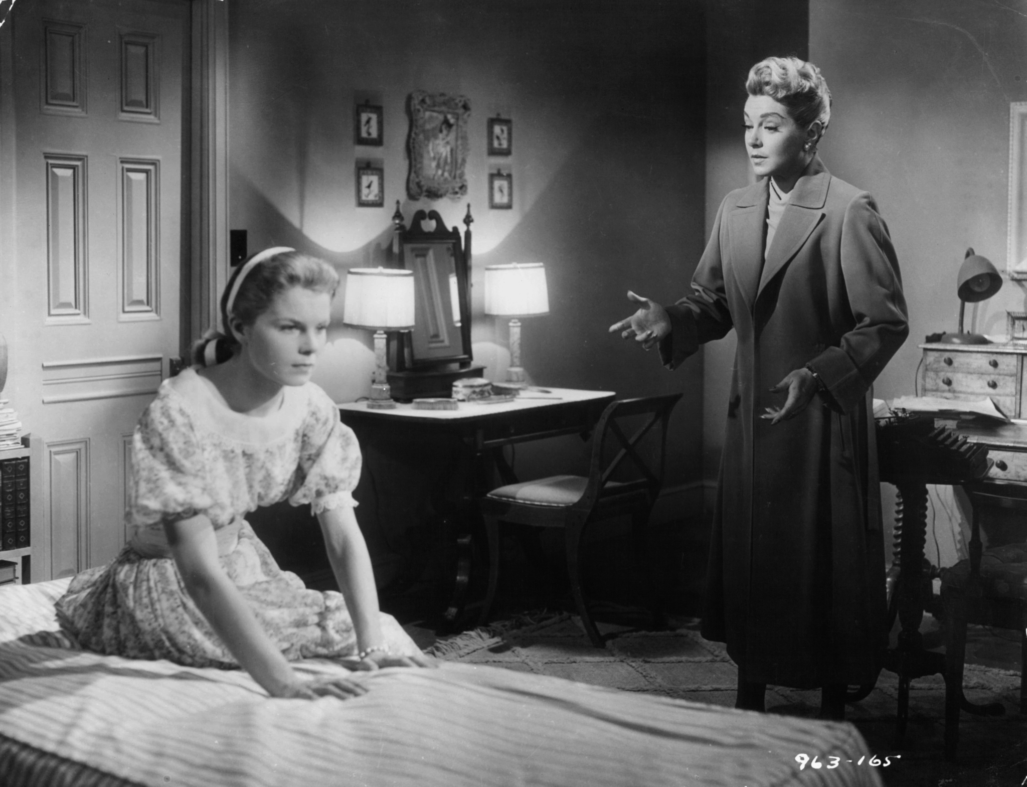 Still of Lana Turner and Diane Varsi in Peyton Place (1957)