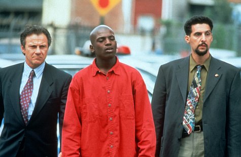 Still of Harvey Keitel, Mekhi Phifer and John Turturro in Clockers (1995)