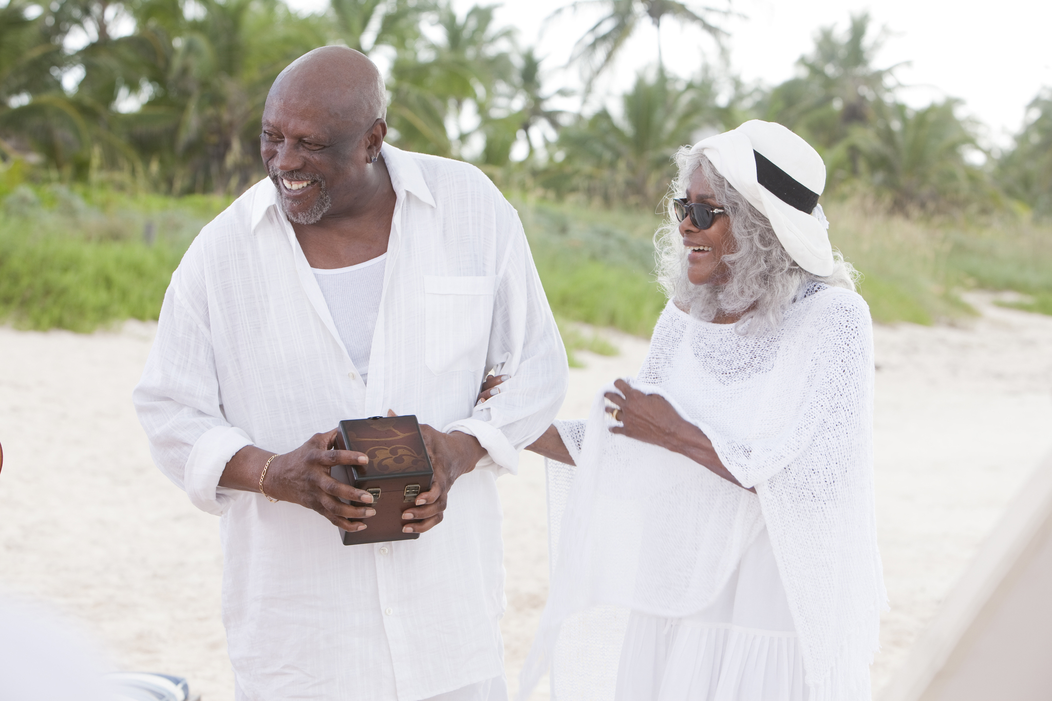 Still of Louis Gossett Jr. and Cicely Tyson in Why Did I Get Married Too? (2010)