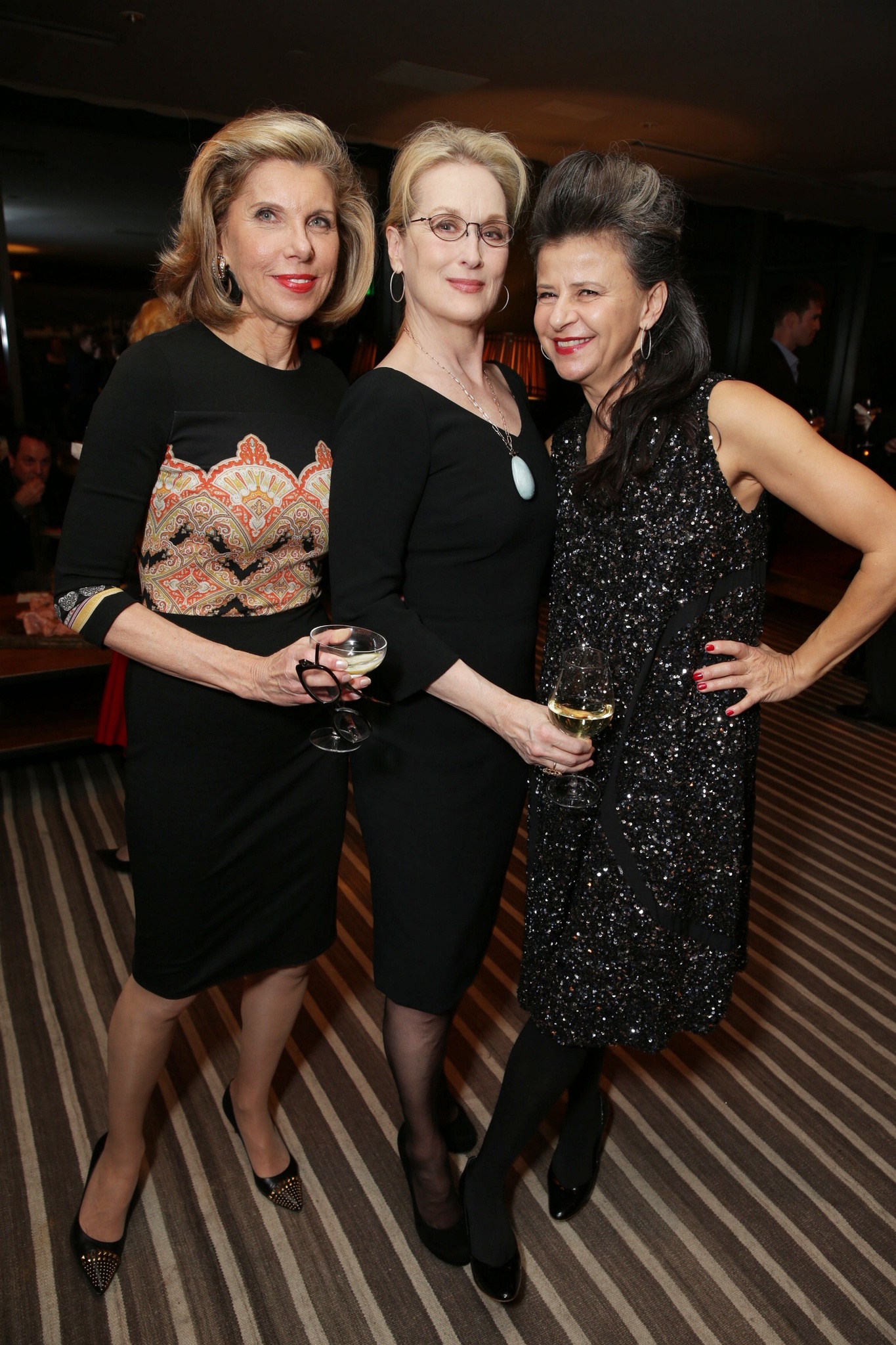 Meryl Streep, Tracey Ullman and Christine Baranski at event of Into the Woods (2014)