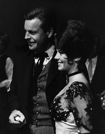 Natalie Wood with Robert Wagner, May 6, 1961 at the 