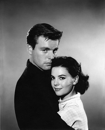 Natalie Wood and Robert Wagner, 1957.