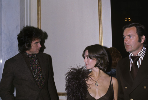Warren Beatty, Natalie Wood and Robert Wagner circa 1970s