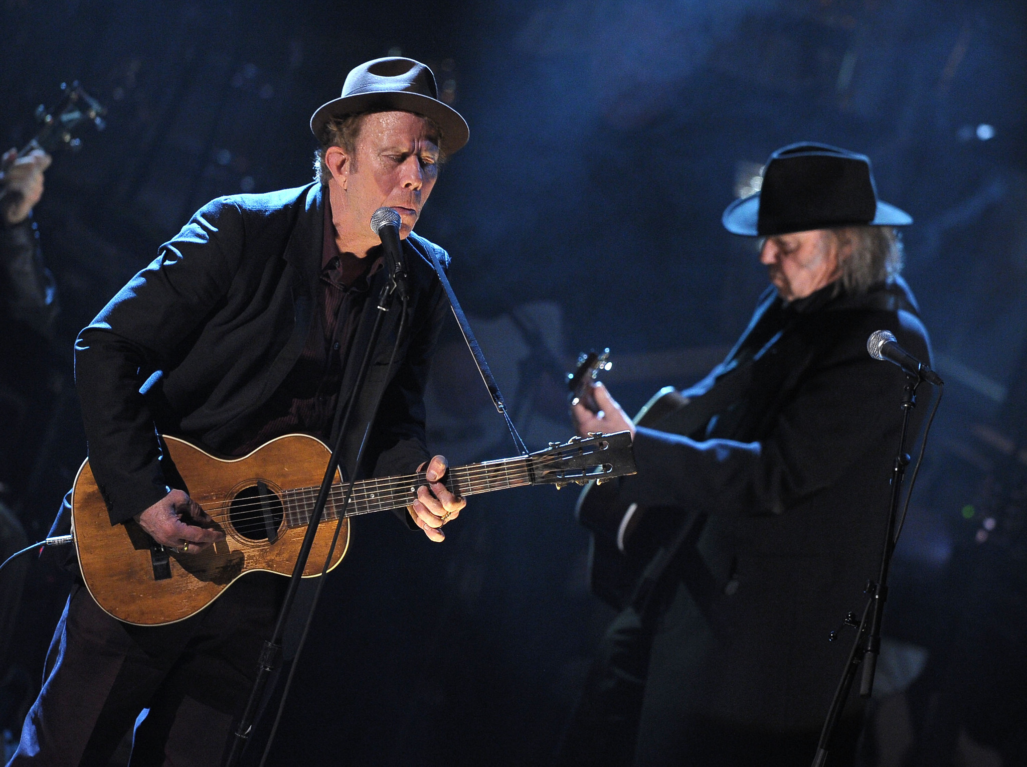 Tom Waits and Neil Young