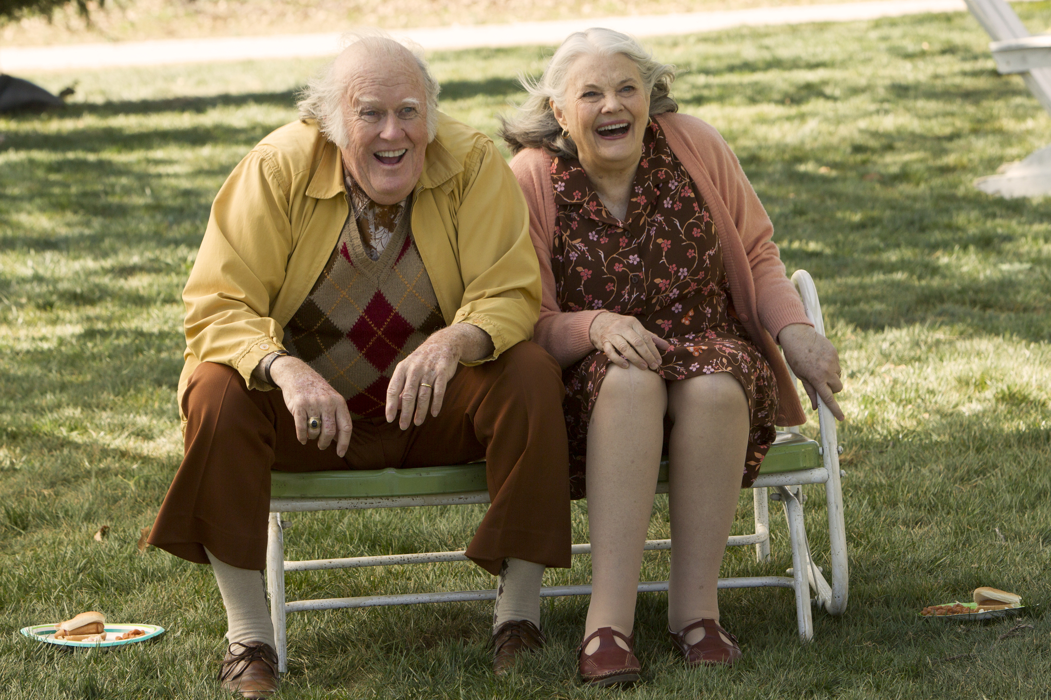 Still of M. Emmet Walsh and Lois Smith in The Odd Life of Timothy Green (2012)