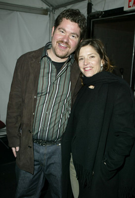 Melora Walters and Eric Bress at event of The Butterfly Effect (2004)