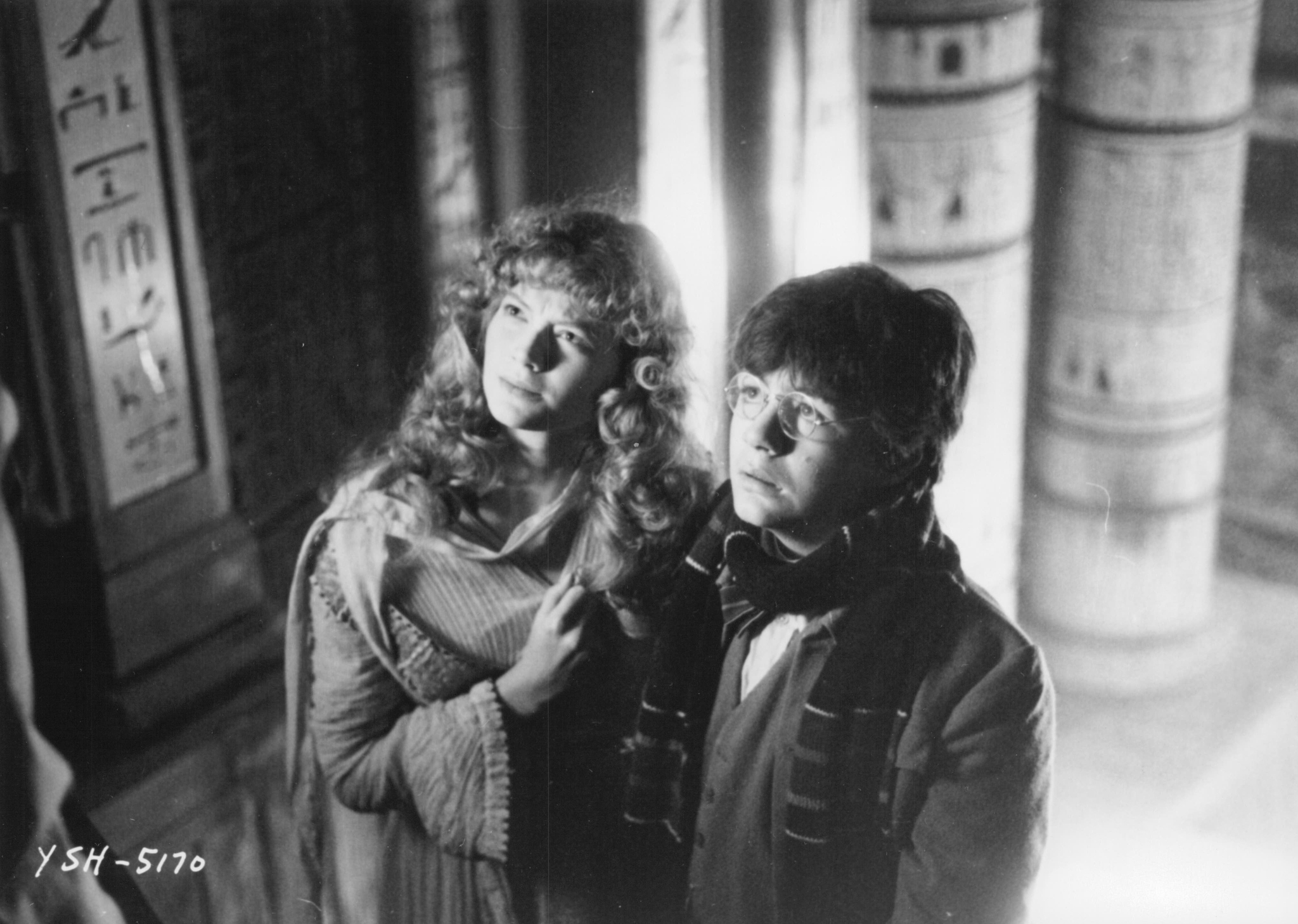 Still of Sophie Ward and Alan Cox in Young Sherlock Holmes (1985)