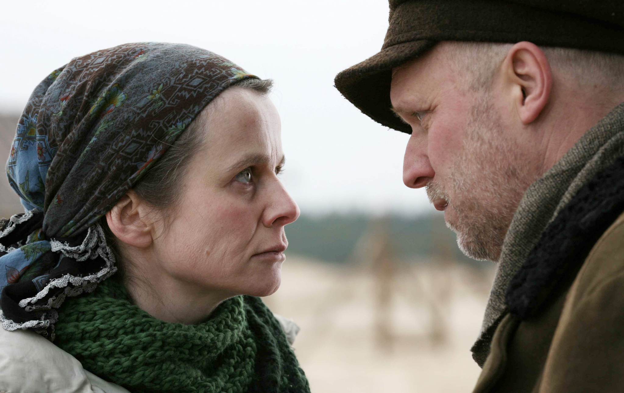 Still of Emily Watson and Ulrich Tukur in Within the Whirlwind (2009)