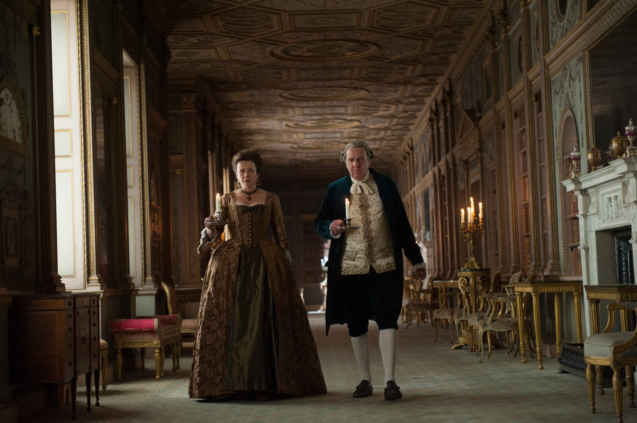 Still of Emily Watson and Tom Wilkinson in Belle (2013)