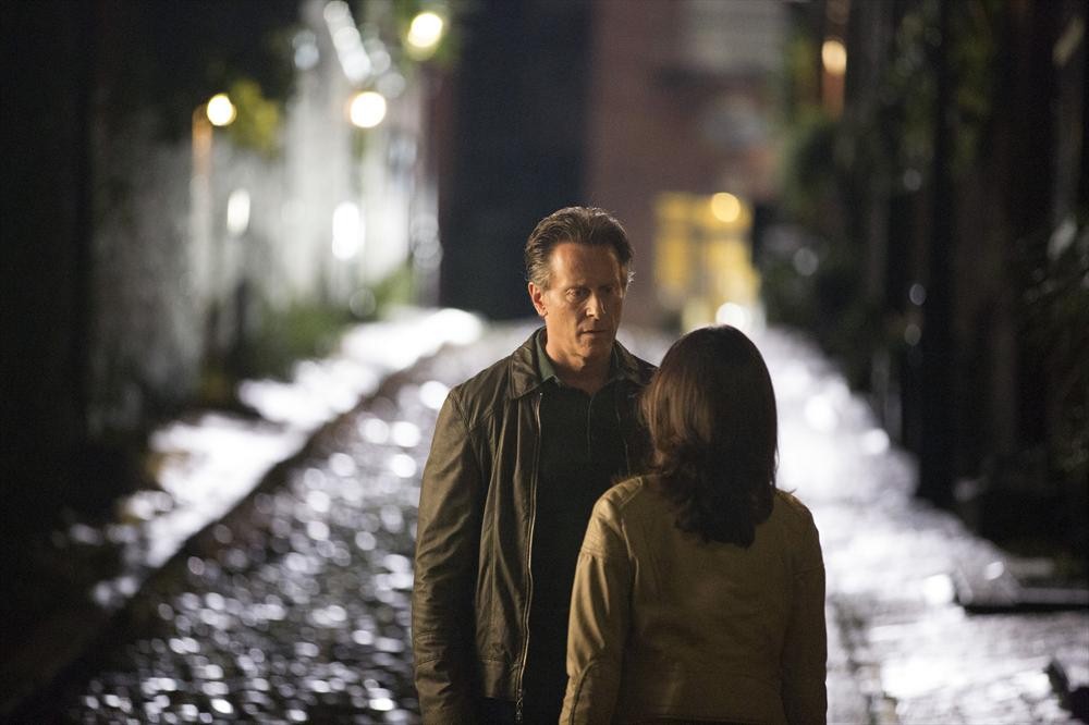 Still of Steven Weber and Seacia Pavao in Chasing Life (2014)