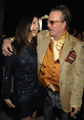 Mickey Rourke and Rachel Weisz at event of The Wrestler (2008)
