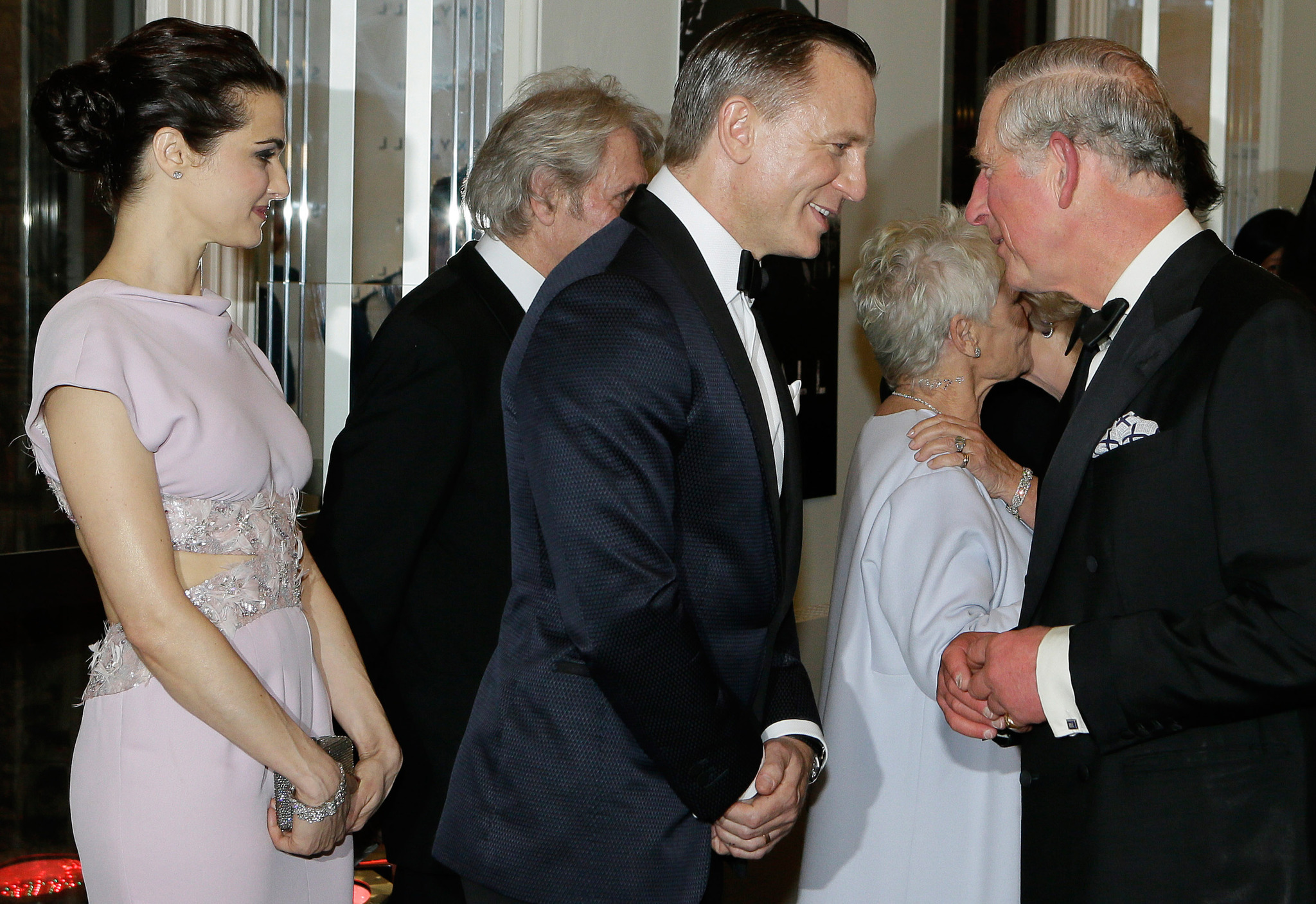 Rachel Weisz, Daniel Craig and Prince Charles at event of Operacija Skyfall (2012)
