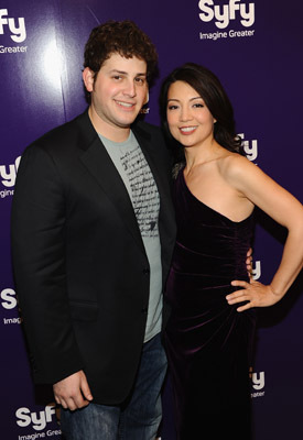 Ming-Na Wen and David Blue