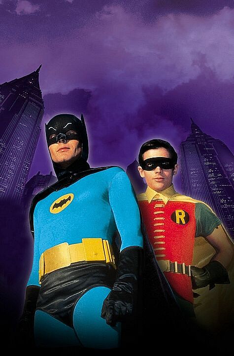 Adam West and Burt Ward in Batman: The Movie (1966)