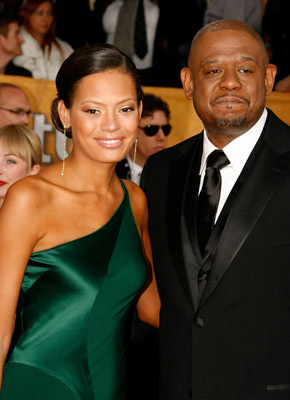 Forest Whitaker and Keisha Whitaker