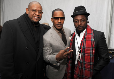 Forest Whitaker, Jamie Foxx and Will.i.am