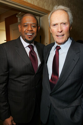 Clint Eastwood and Forest Whitaker