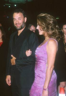 Tom Hanks and Rita Wilson at event of The Story of Us (1999)