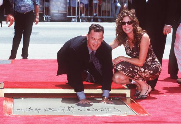 Tom Hanks and Rita Wilson