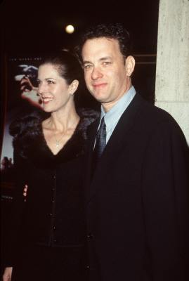 Tom Hanks and Rita Wilson at event of From the Earth to the Moon (1998)