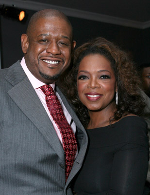 Forest Whitaker and Oprah Winfrey