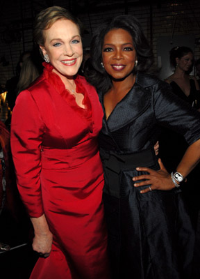 Julie Andrews and Oprah Winfrey