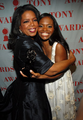 Oprah Winfrey and LaChanze