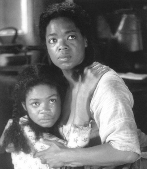 Still of Oprah Winfrey and Kimberly Elise in Beloved (1998)