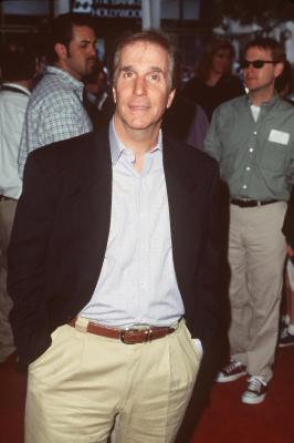 Henry Winkler at event of Quest for Camelot (1998)