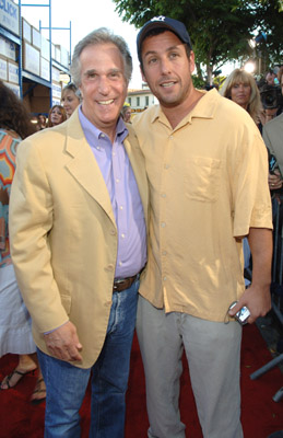 Adam Sandler and Henry Winkler at event of Klik! Arba gyvenimas pagreitintai (2006)